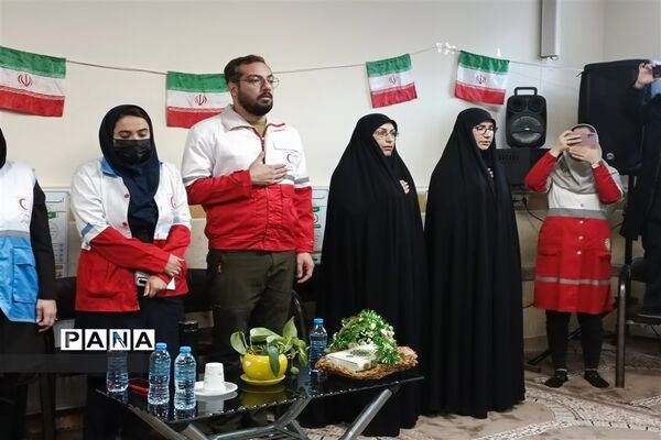 برگزاری مانور یاوران انقلاب در دبیرستان دخترانه متوسطه اول شهید محمدرضا خشکباری شهرستان قدس