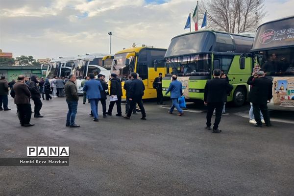 کاروان راهیان نوردانش‌آموزی پسران شهرستان اسلامشهر