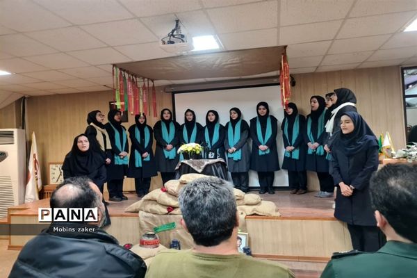 برگزاری یادواره شهدا در دبیرستان دخترانه فرهنگ ۱۳