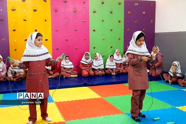 اجرای طرح شهید خرازی در مدرسه پروین اعتصامی بهارستان دو