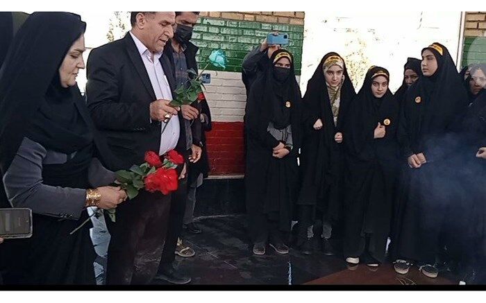 غبارروبی مزارشهدای گمنام در کوهدشت