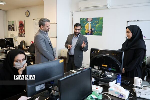 بازدید رئیس سازمان مدارس و مراکز غیردولتی از خبرگزاری پانا
