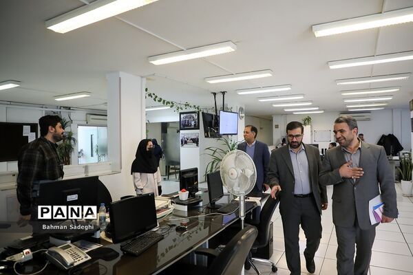 بازدید رئیس سازمان مدارس و مراکز غیردولتی از خبرگزاری پانا