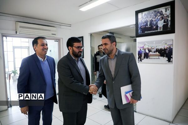 بازدید رئیس سازمان مدارس و مراکز غیردولتی از خبرگزاری پانا