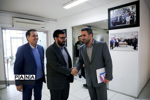 بازدید رئیس سازمان مدارس و مراکز غیردولتی از خبرگزاری پانا