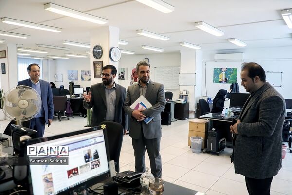 بازدید رئیس سازمان مدارس و مراکز غیردولتی از خبرگزاری پانا