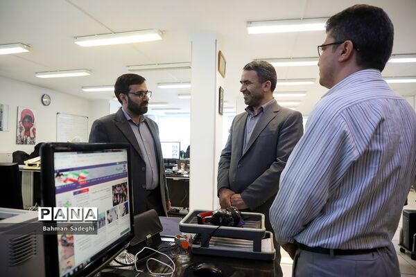 بازدید رئیس سازمان مدارس و مراکز غیردولتی از خبرگزاری پانا