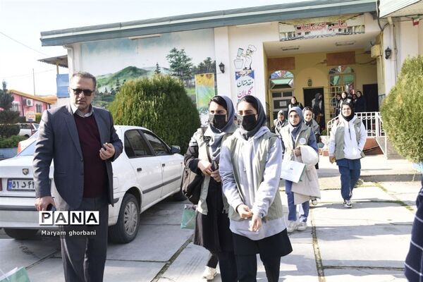 برگزاری اردوی دانش‌آموزی هفت سنگ در مازندران