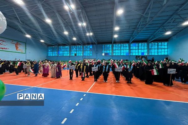 مانور یاوران انقلاب دانش‌آموزان شهرستان ورامین