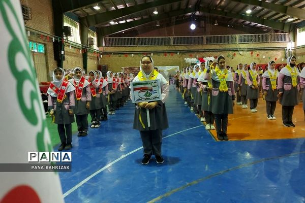 برگزاری مانور یاوران انقلاب در کهریزک