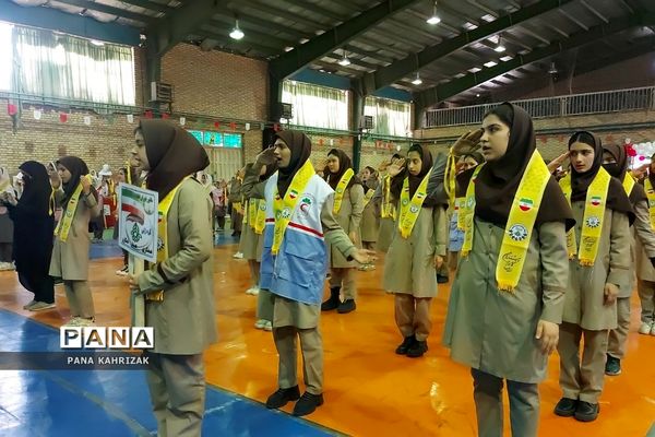 برگزاری مانور یاوران انقلاب در کهریزک