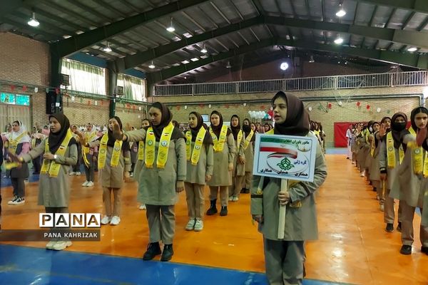 برگزاری مانور یاوران انقلاب در کهریزک