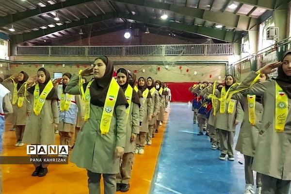 برگزاری مانور یاوران انقلاب در کهریزک