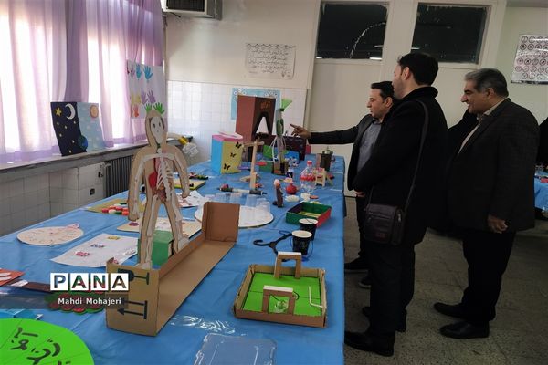 جشنواره غذا اقوام ایرانی و دست سازه دانش‌آموزان