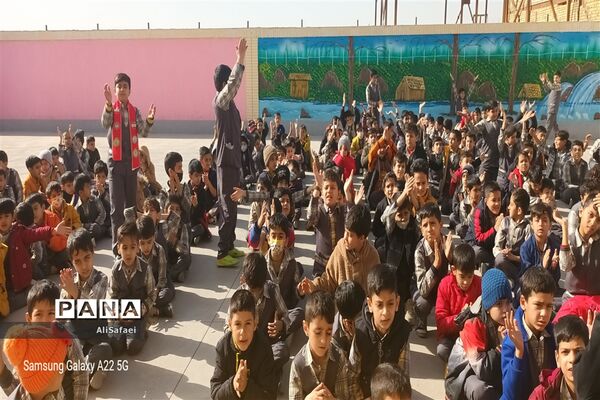جشن مبعث در مدرسه پویندگان فرهنگ خلیل‌آباد
