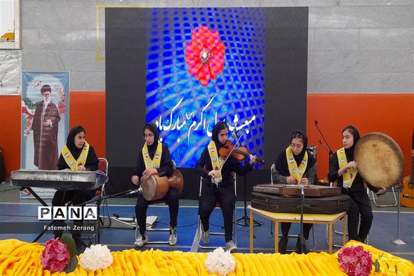 مراسم یاوران انقلاب دختران ناحیه ۷ مشهد