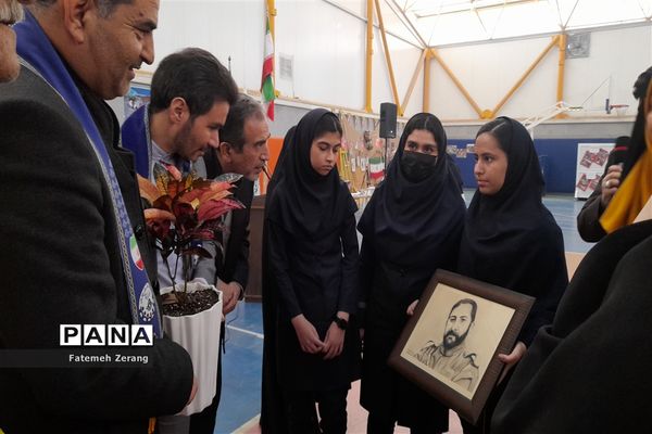 مراسم یاوران انقلاب دختران ناحیه ۷ مشهد