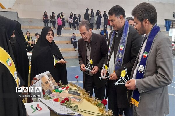 مراسم یاوران انقلاب دختران ناحیه ۷ مشهد