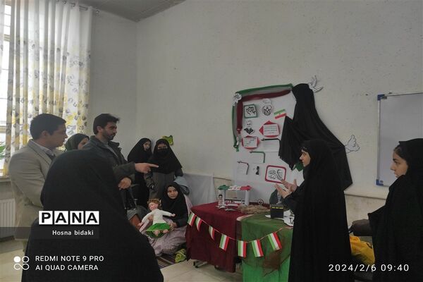افتتاحیه مدرسه انقلاب دبیرستان نمونه دولتی نجابت