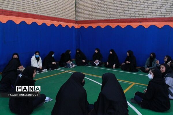 مانور یاوران انقلاب در بهارستان دو