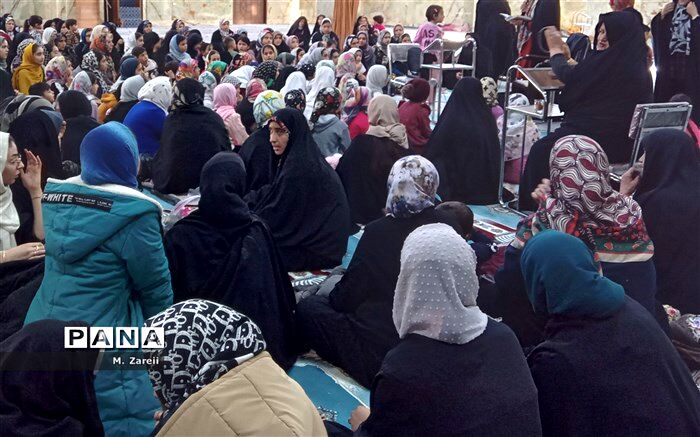 مراسم مبعث پیامبر اکرم(ص) در روستای بابانظر استان همدان