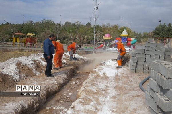 اقدامات شهرداری باخرز در راستای ایجاد پارک بانوان