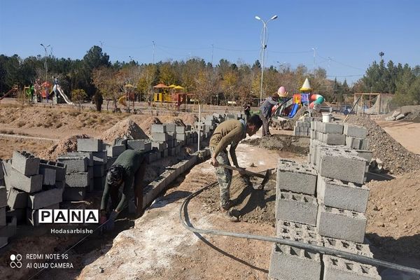 اقدامات شهرداری باخرز در راستای ایجاد پارک بانوان