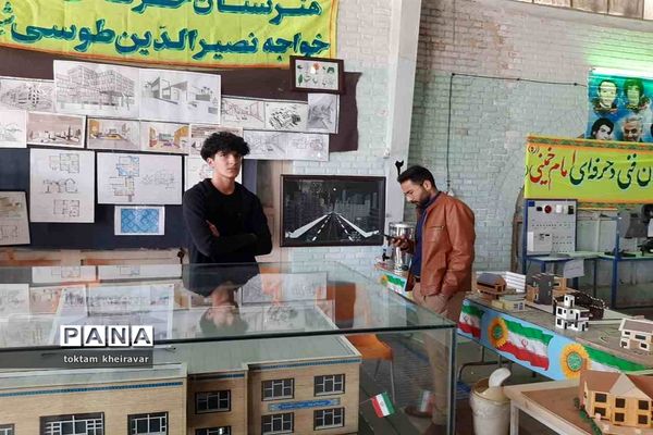 برپایی نمایشگاه انقلاب در مصلی امام خامنه ای شیروان