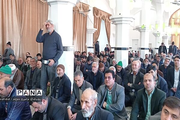 برگزاری نماز عبادی و سیاسی در شهرستان خلیل آباد