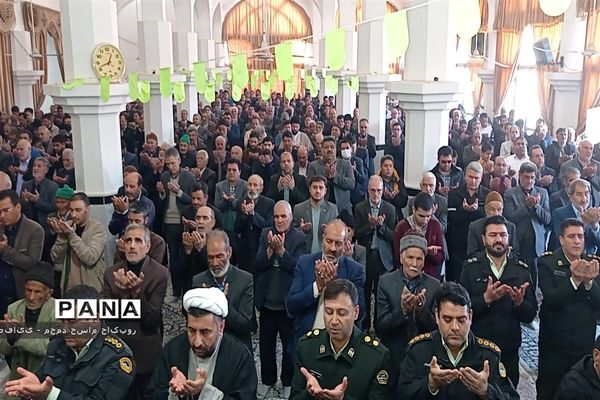 برگزاری نماز عبادی و سیاسی در شهرستان خلیل آباد