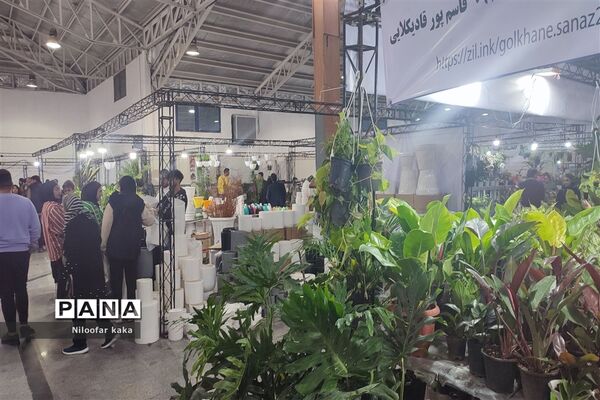 نمایشگاه گل و گیاه و سوغات درقائمشهر