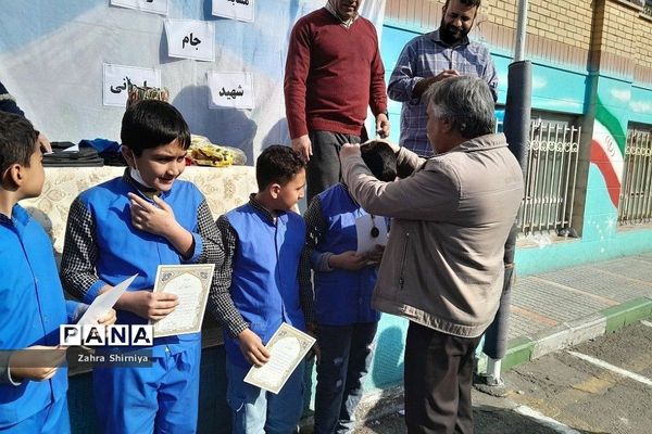 فینال مسابقات جام شهید سلیمانی در دبستان شهید بهشتی یک ناحیه یک شهرری