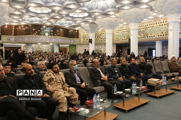 یادواره «پدران آسمانی» در دبیرستان شاهد نجمیه قم -1