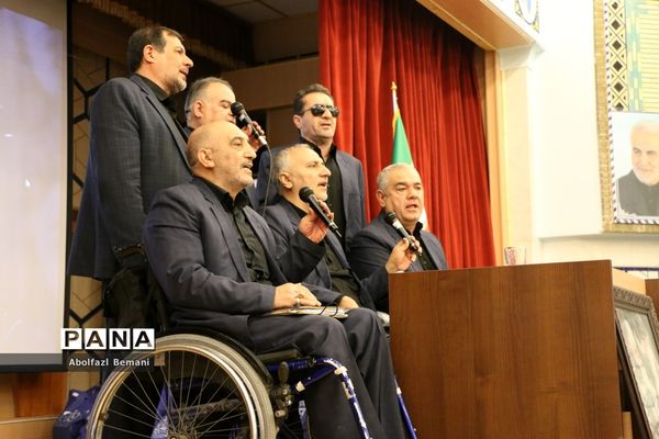 یادواره «پدران آسمانی» در دبیرستان شاهد نجمیه قم -1