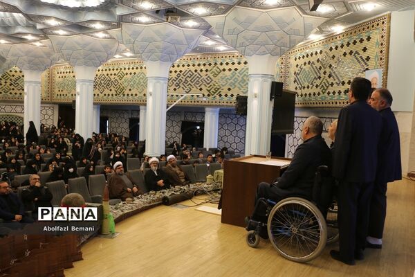 یادواره «پدران آسمانی» در دبیرستان شاهد نجمیه قم -1