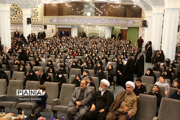 یادواره «پدران آسمانی» در دبیرستان شاهد نجمیه قم -1