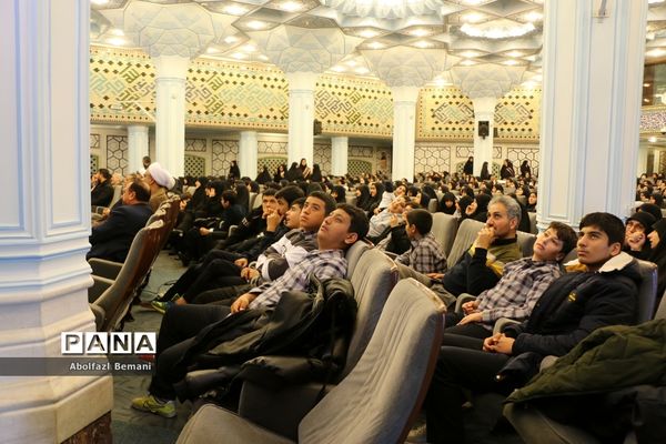 یادواره «پدران آسمانی» در دبیرستان شاهد نجمیه قم -1