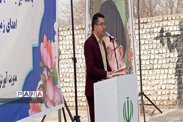 آیین کلنگ زنی و احداث مدرسه ۹ کلاسه در ورامین