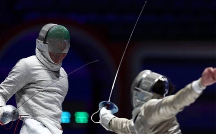 شکست شمشیرباز آمریکایی مقابل  پاکدامن