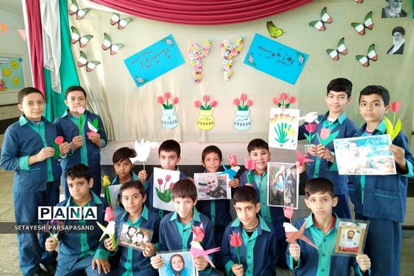 حال و هوای مدارس منطقه کهریزک در دهه فجر