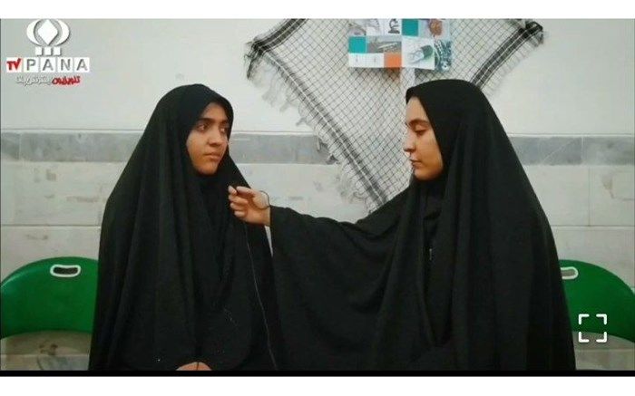 چرایی حضور در راهپیمایی 22 بهمن از نگاه دانش آموزان دبیرستان سید احمد فاتحی قم/ فیلم