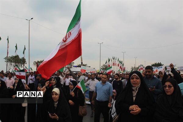 راهپیمایی ۲۲ بهمن در بندرعباس