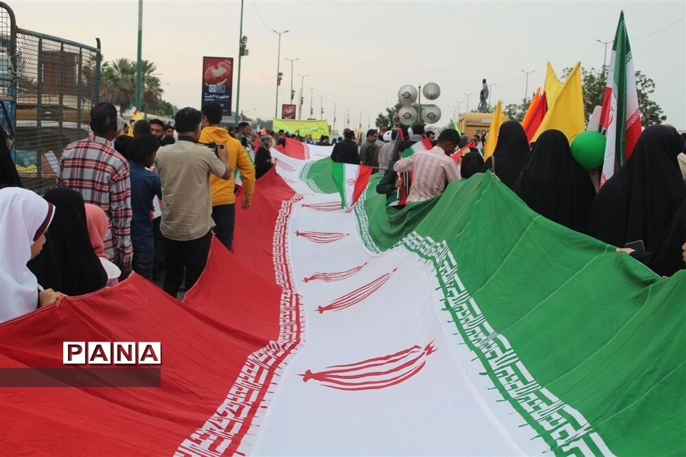 راهپیمایی ۲۲ بهمن در بندرعباس