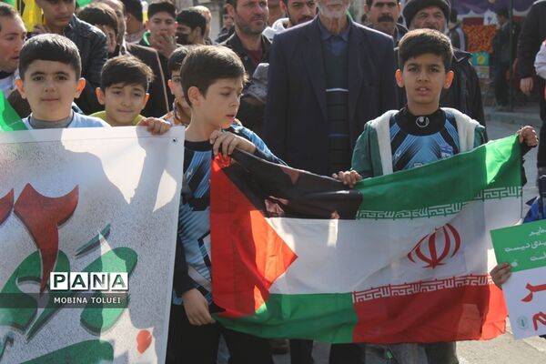 راهپیمایی گرامیداشت سالروز پیروزی انقلاب اسلامی در ناحیه یک بهارستان