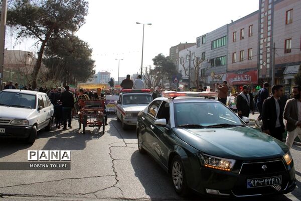 راهپیمایی گرامیداشت سالروز پیروزی انقلاب اسلامی در ناحیه یک بهارستان