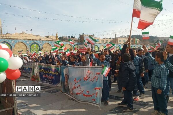 راهپیمایی ۲۲ بهمن در پیشوا
