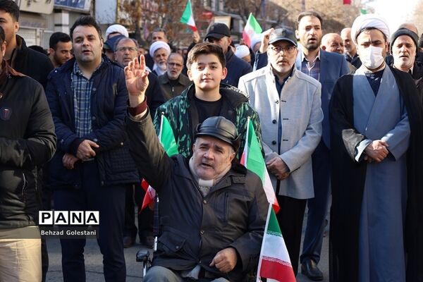 راهپیمایی 22 بهمن در ارومیه
