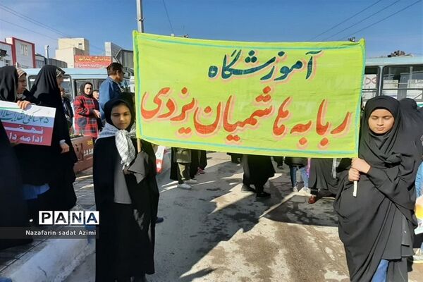 حضور مردم شیروان در راهپیمایی 22 بهمن