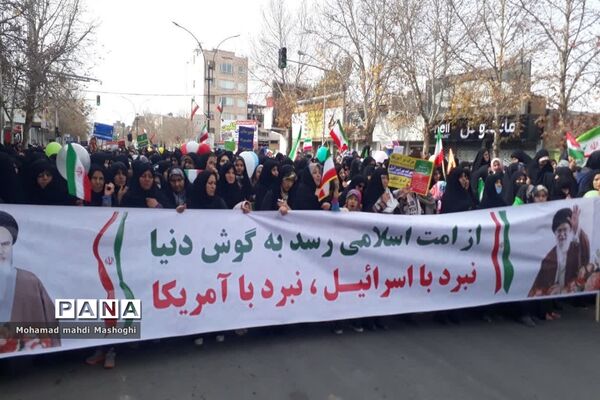 برگزاری راهپیمایی 22 بهمن‌ماه در کاشمر