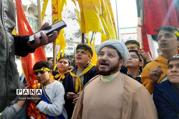 چهل و پنجمین سالگرد انقلاب اسلامی ایران در نیشابور
